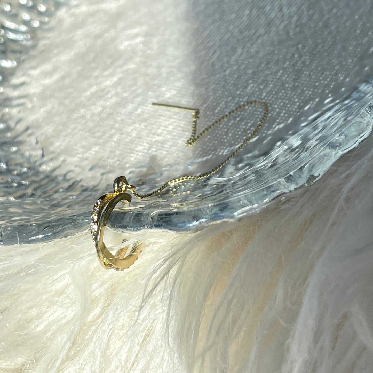Dainty Ear Threader, Conch Ear Cuff, Cz Ear Wrap, Interlocking Earrings, Vine Earrings, Delicate Ear Threader, Drop Dangle Threader, Minimal